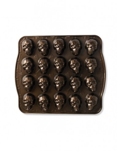 Molde Skull Bites Cakelet Nordic Ware Molde Skull Bites Cakelet Nordic Ware