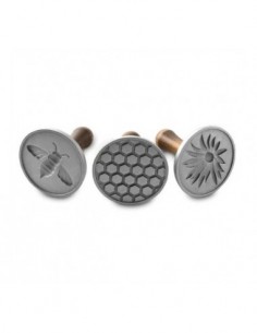Set x 3 Sellos Honey Bees...