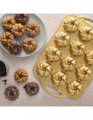 Molde Braided Bundt Bites Nordic Ware Molde Braided Bundt Bites Nordic Ware