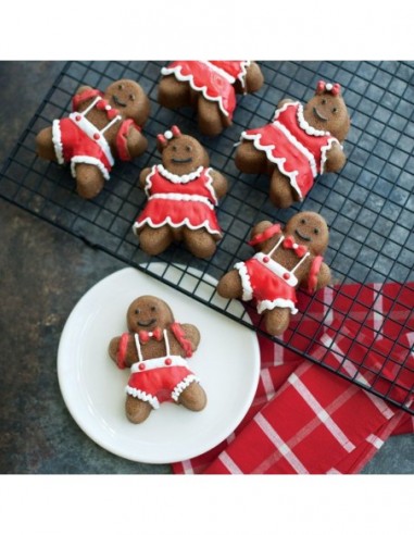 Molde Gingerbread Kids Nordic Ware Molde Gingerbread Kids Nordic Ware