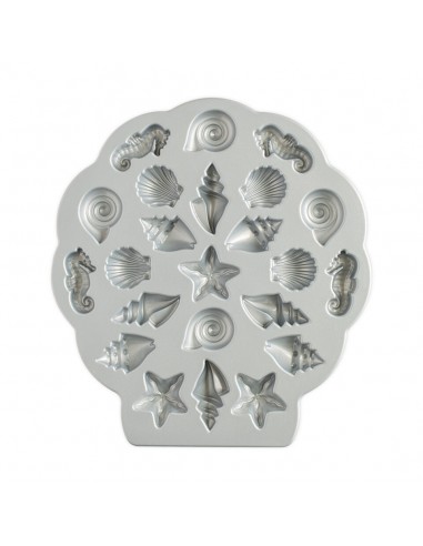 Molde Seashell Bites Nordic Ware Molde Seashell Bites Nordic Ware