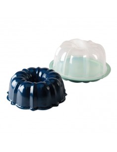 Molde de bundt con base y...