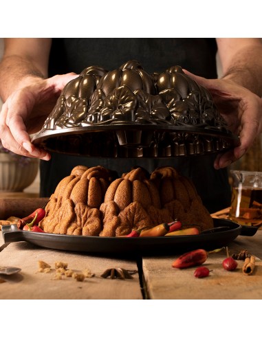 Molde Pumpkin Patch Bundt Nordic Ware Molde Pumpkin Patch Bundt Nordic Ware