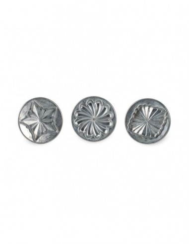 Set x 3 Sellos Pretty Pleated Nordic... Set x 3 Sellos Pretty Pleated Nordic...
