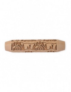Palo con relieve Woodland...