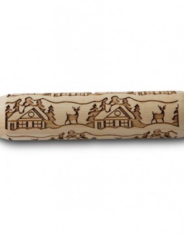 Palo con relieve Woodland Cottage... Palo con relieve Woodland Cottage...