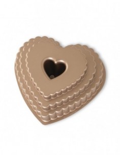 Molde Tiered Heart Nordic Ware