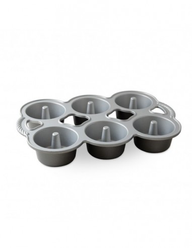 Molde Mini Angel Food Cakelets Nordic... Molde Mini Angel Food Cakelets Nordic...