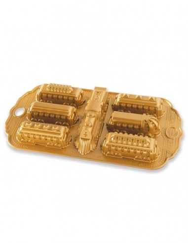 Molde Express Train Cakelet Nordic Ware Molde Express Train Cakelet Nordic Ware